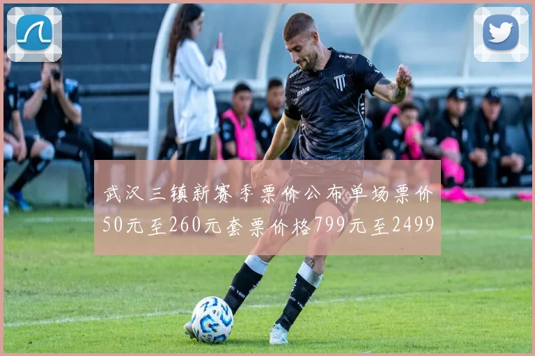 武汉三镇新赛季票价公布单场票价50元至260元套票价格799元至2499元